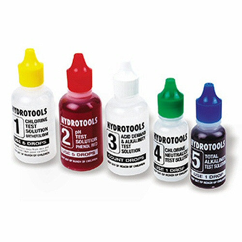 HydroTools Swimming Pool Water Test Kit Refills
