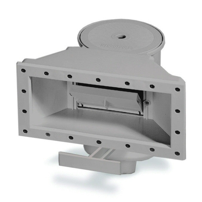 Model 8939AG Complete Widemouth Thru-Wall Grey Assembled Skimmer and Replacement Parts