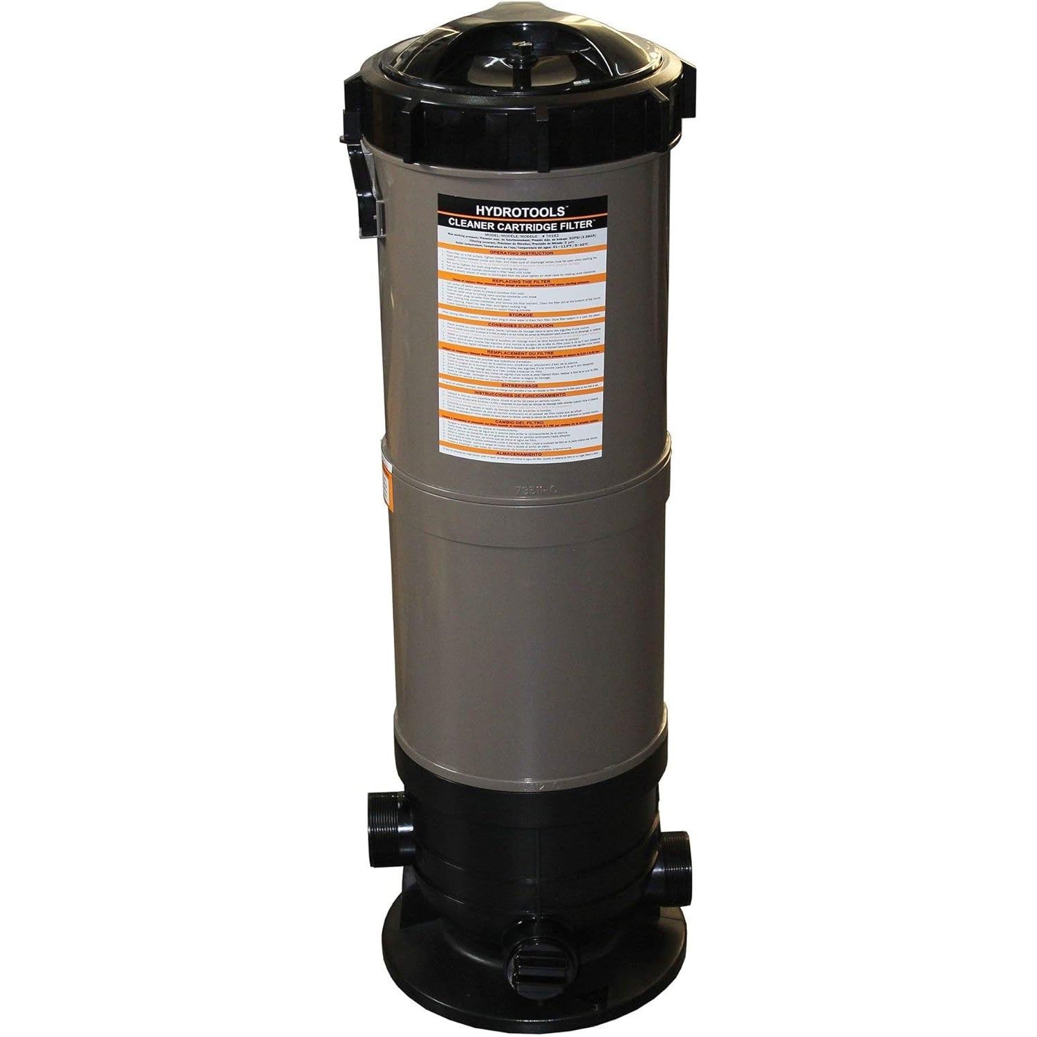 Model 70100 40 Square Foot Cartridge Filter Tank with Filter Elements