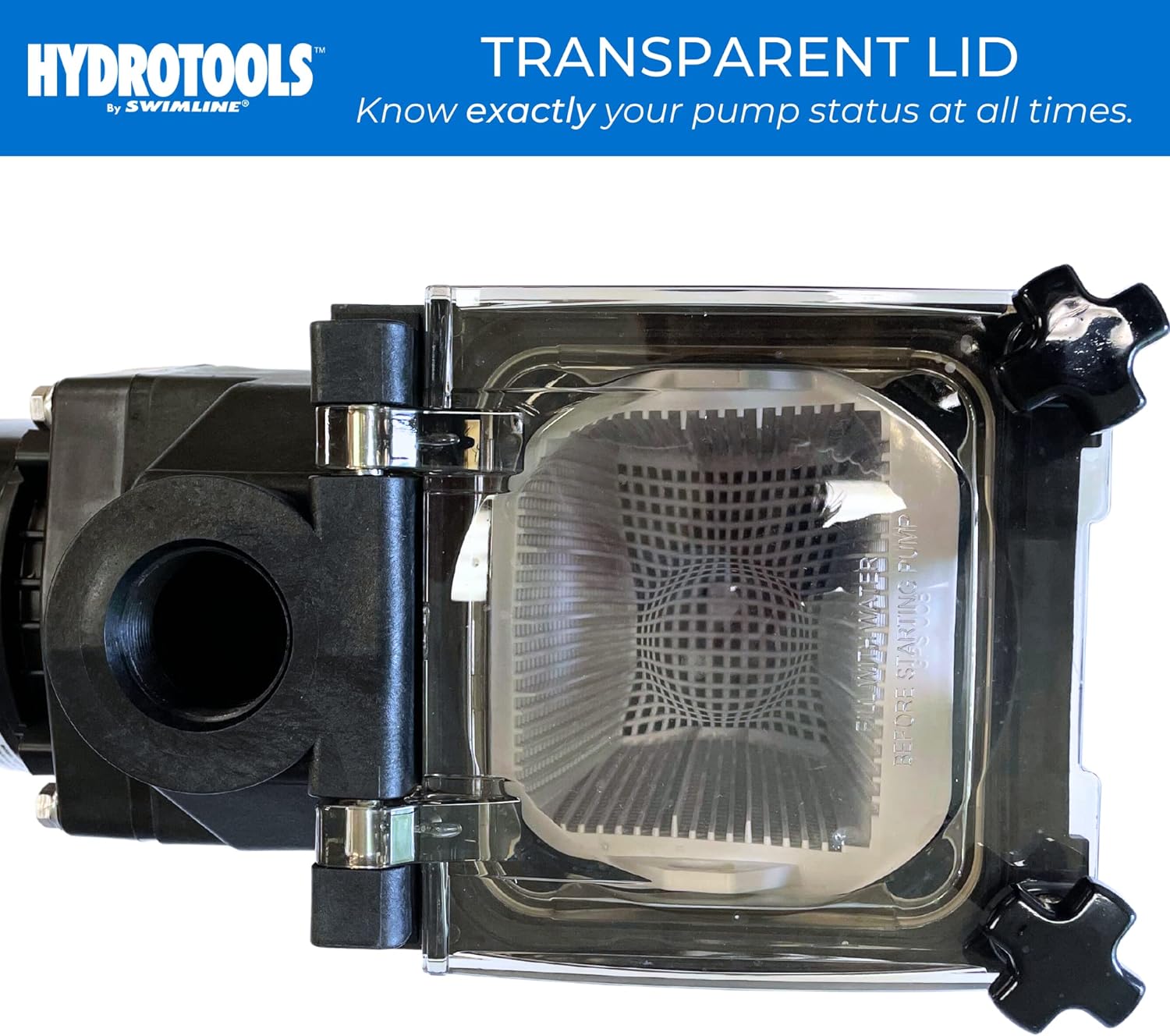 Model 75150 Hydro Super-Flo 1.5HP 6660 GPH In Ground Pool Pump, Vertical Discharge