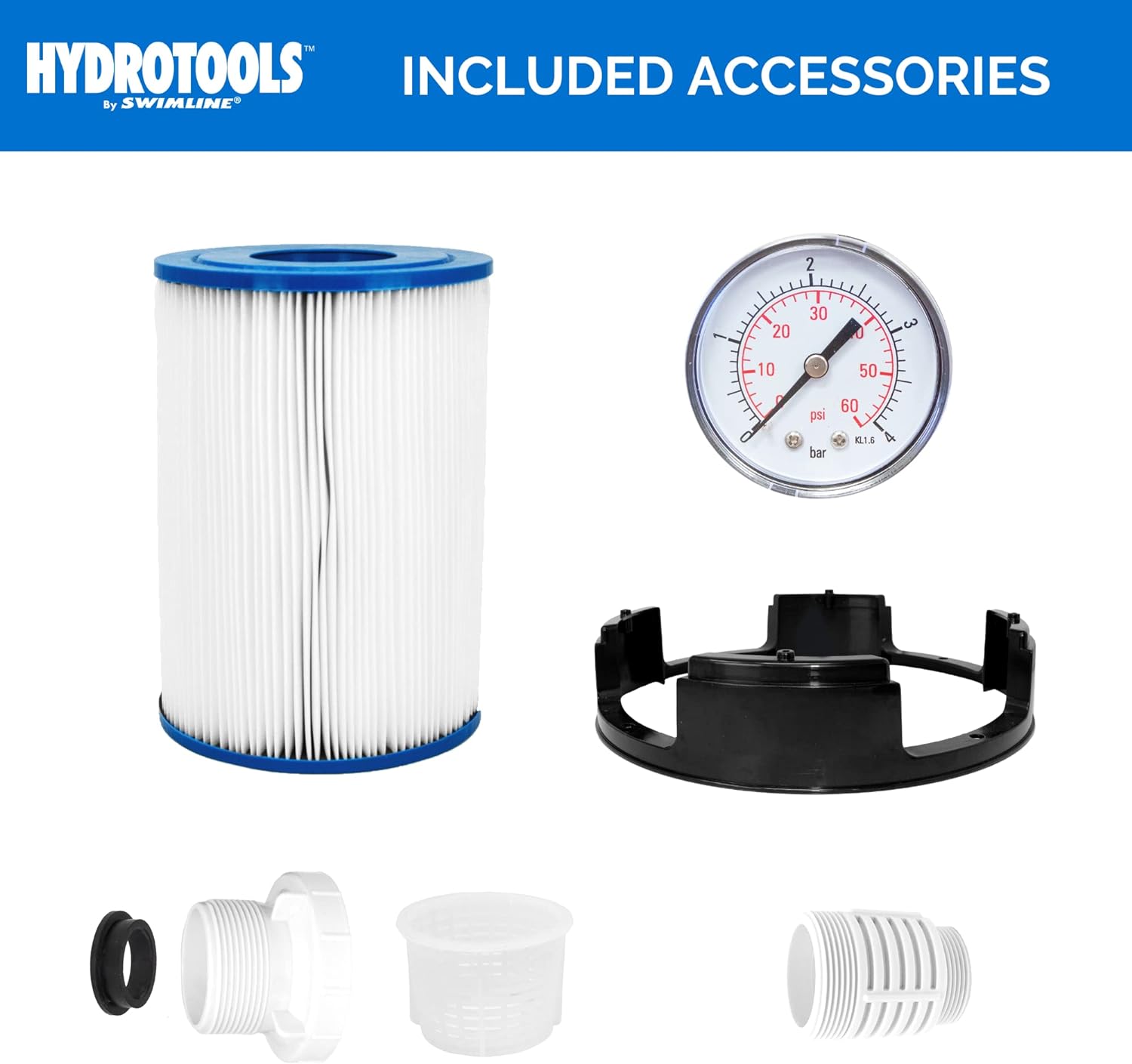 Model 76021 SURE-FLO Above Ground Pool Cartridge Filter System, 1500 GPH