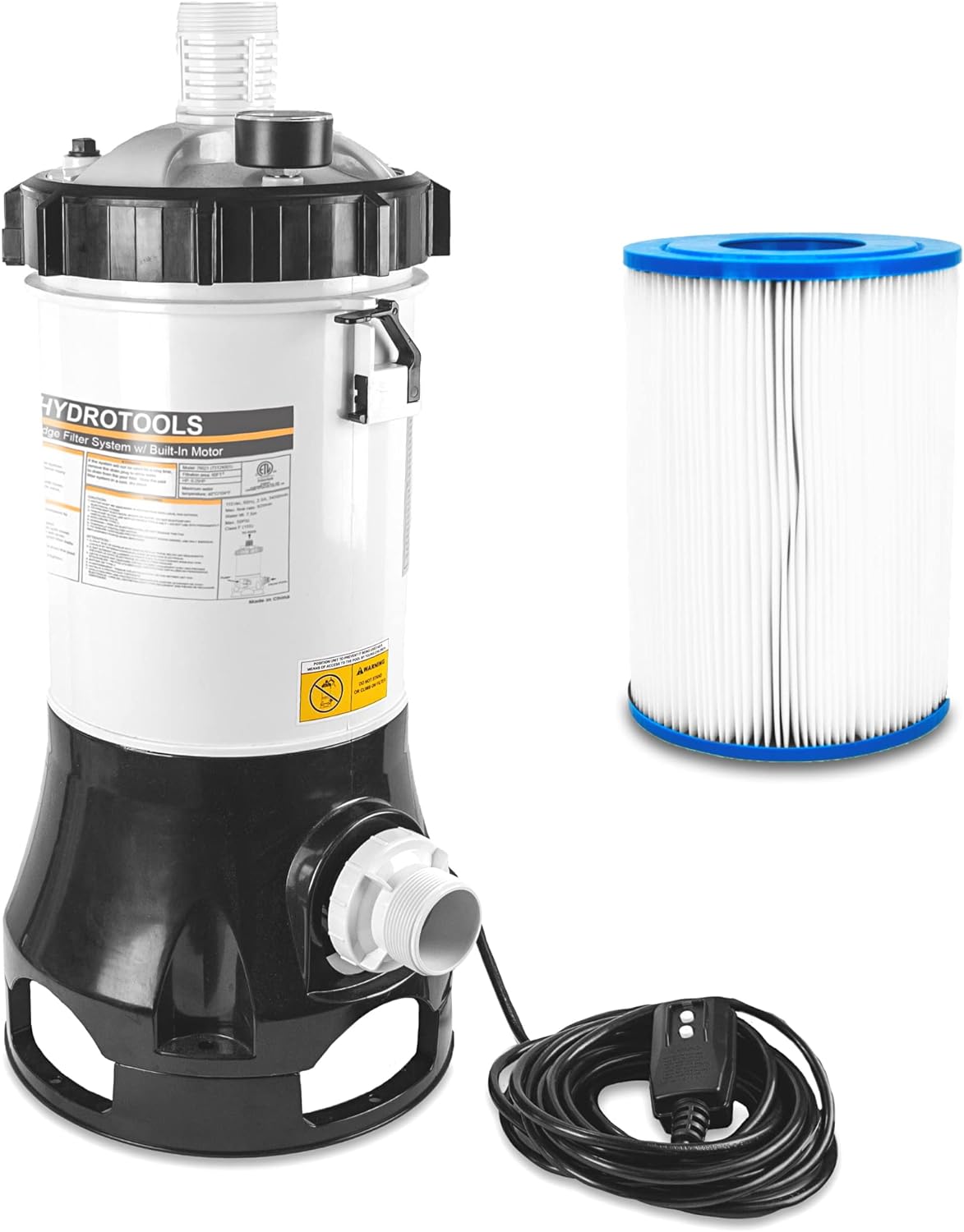 Model 76021 SURE-FLO Above Ground Pool Cartridge Filter System, 1500 GPH