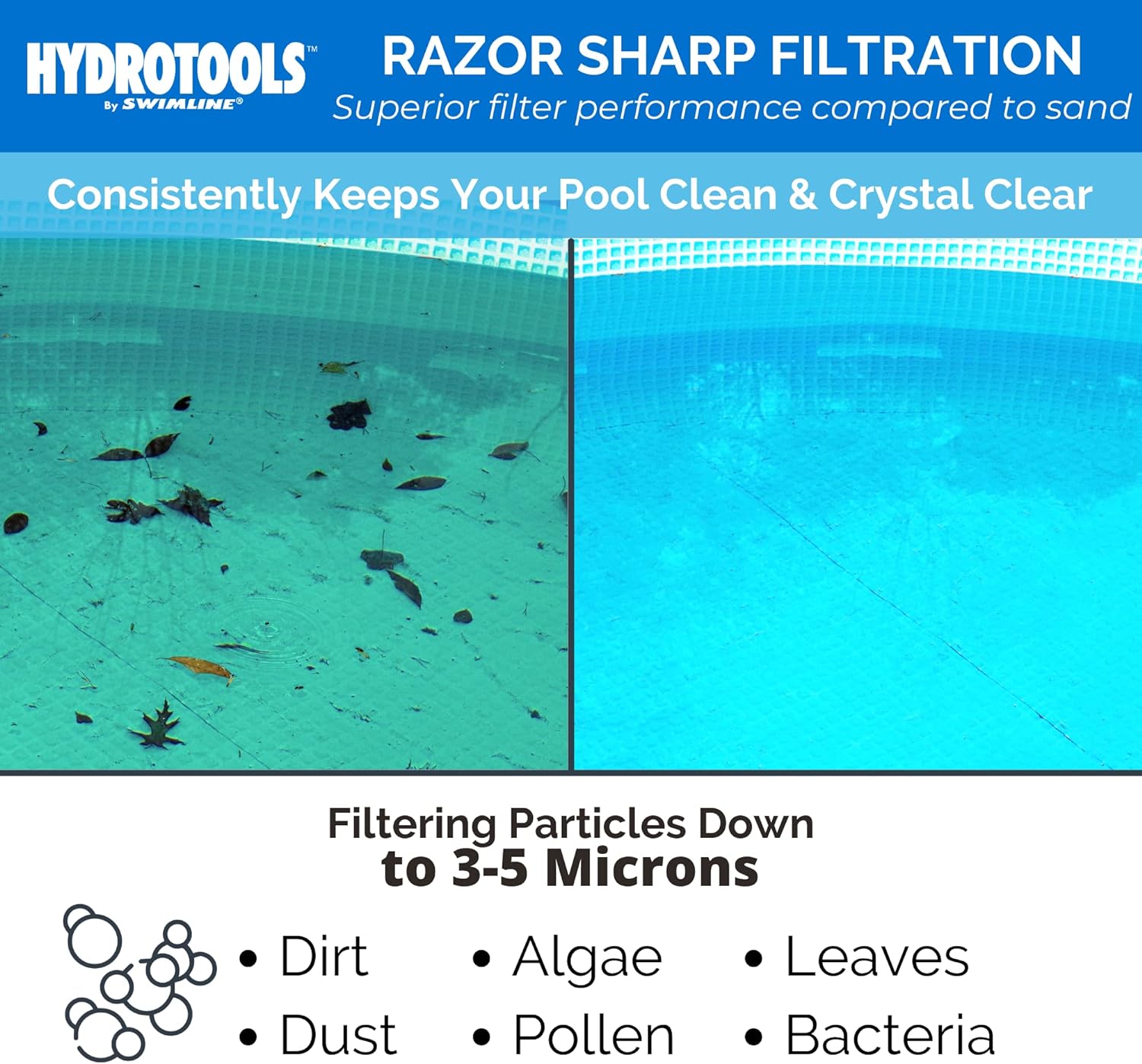 Pool Filter Media Balls, Alternative for Sand Filters