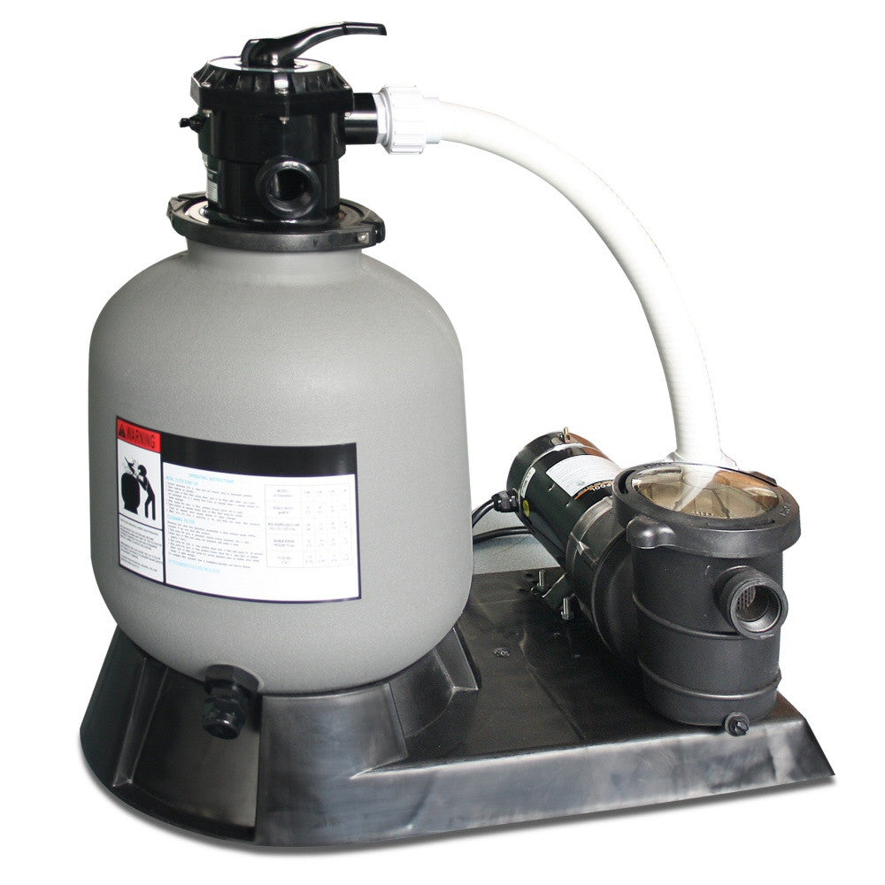 Model 71915 Complete .9 THP, 2940 GPH, 19" Tank Sand Filter System