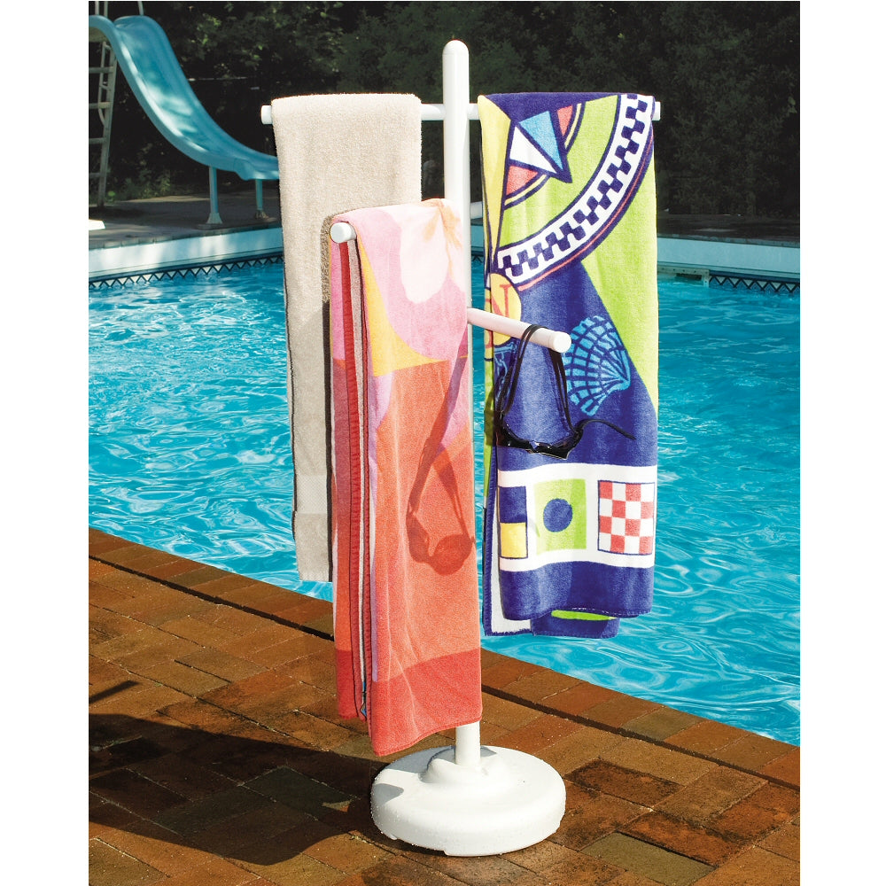 Hydrotools Swimline Model 89032 Poolside Towel Rack