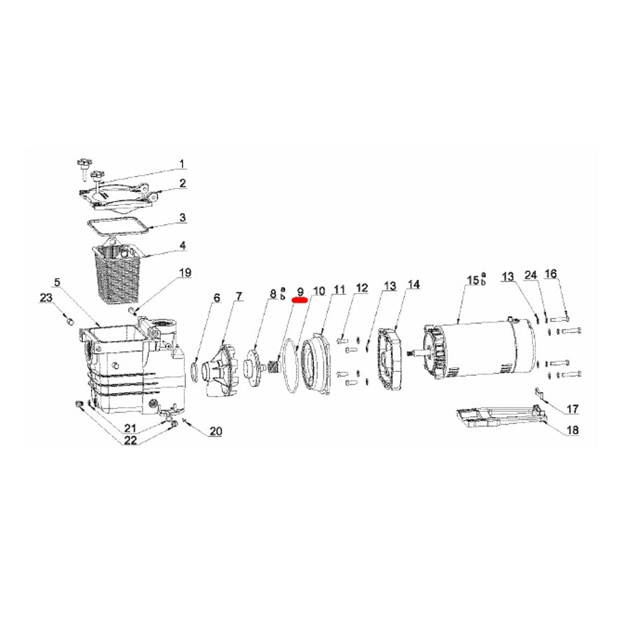 Part 75150SEAL Seal Assembly for Model 75150 Super-Flo Pumps