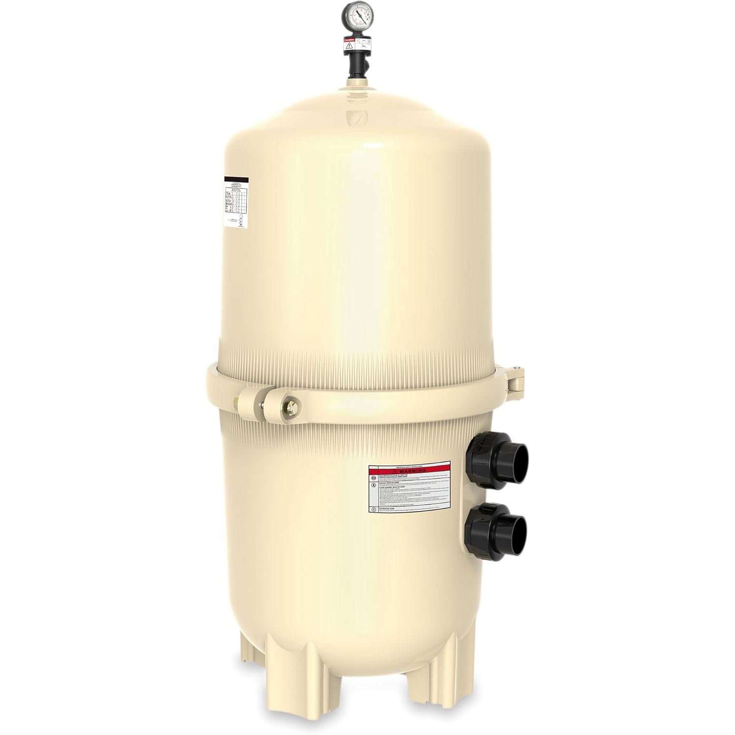 Model 76480 High Capacity 480 Sq Ft Pool Cartridge Filter Tank and Elements