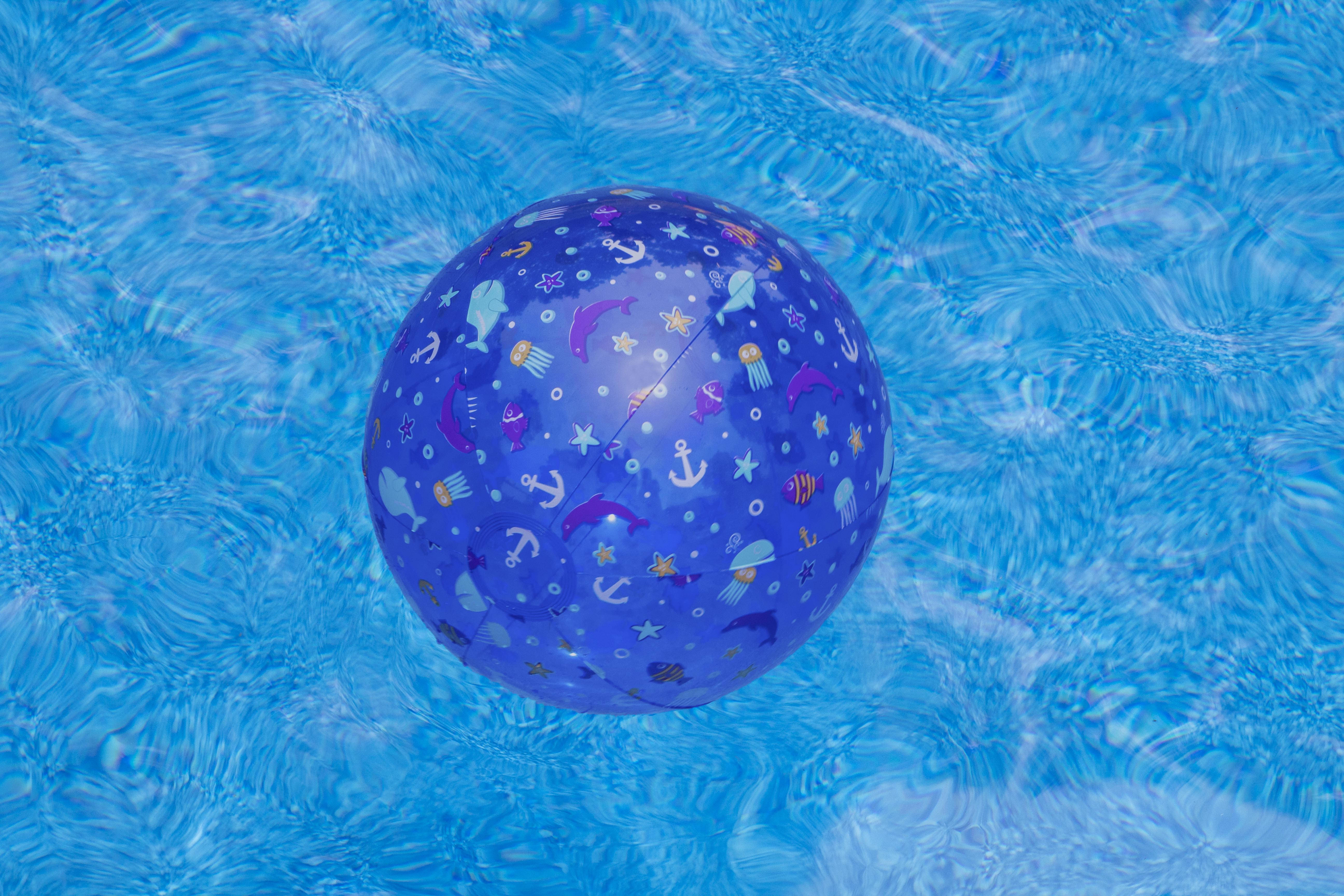 18" Aquatic Marine Themed Printed Beach Ball
