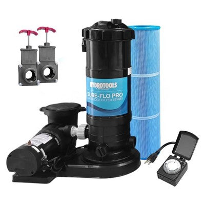 Model 76151 Two Speed 1.5 HP Cartridge System with 150 Sq Ft Filter Cartridge