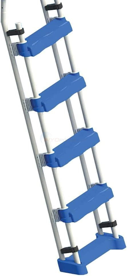 Model 87950 A-Frame Pool Ladder w/ Safety Barrier