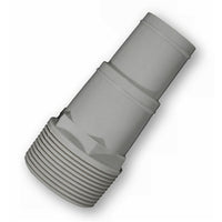 Model 8905G 1-1/4" thru 1-1/2" Hose Adapter for Pumps and Skimmers, Grey