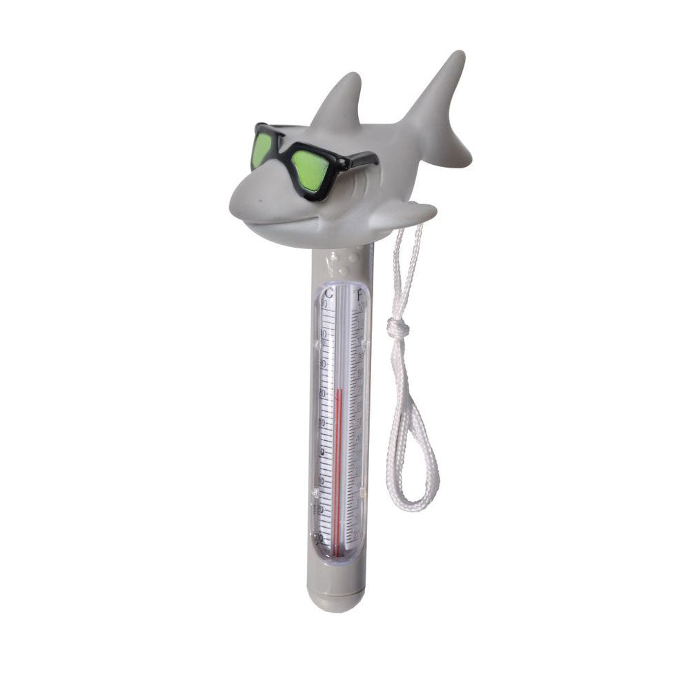 Thermanimals Soft Top Pool & Spa Thermometer, Cool Shark