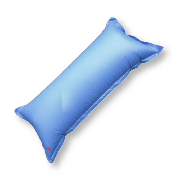 Winter pool cover outlet air pillows